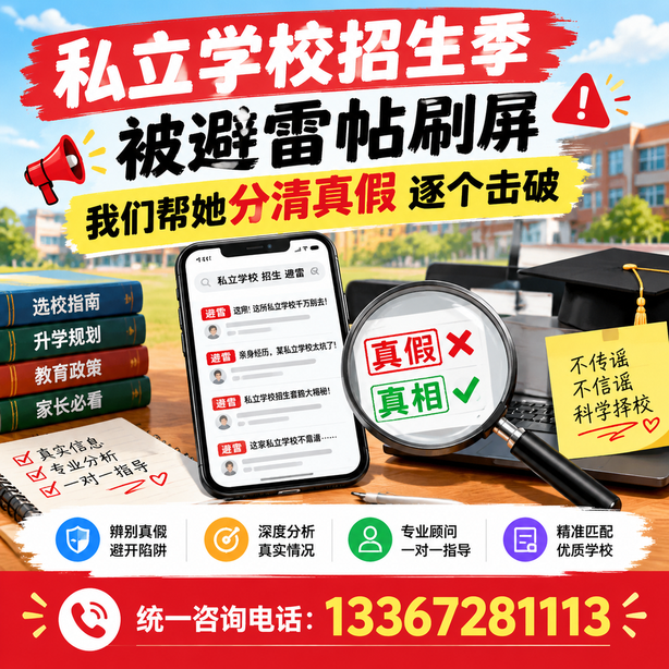 宜宾小红书舆情合规处置：私立学校招生季被避雷帖刷屏，我们帮她分清真假逐个击破